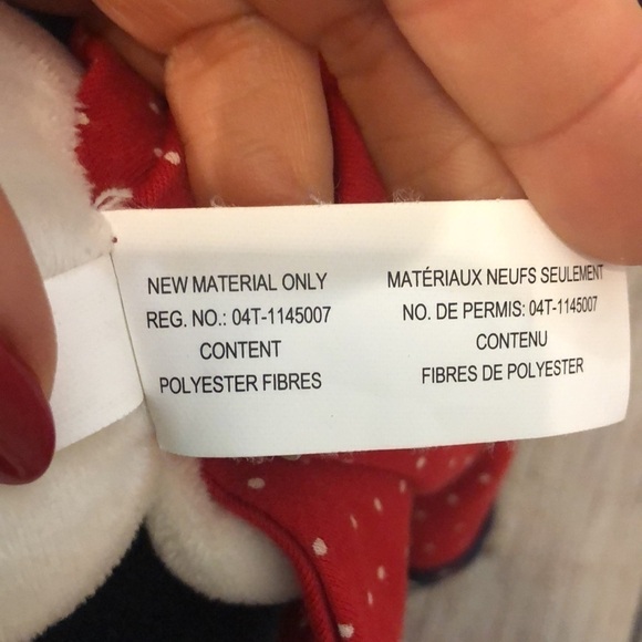 Gymboree Baby Lovey Security Blanket Bear Western Red White & Blue Toy - Picture 9 of 10